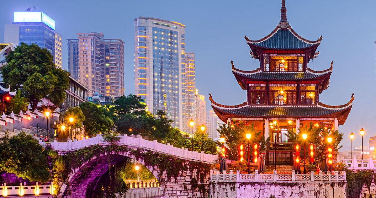 Chinese Area in East Asian Picture
