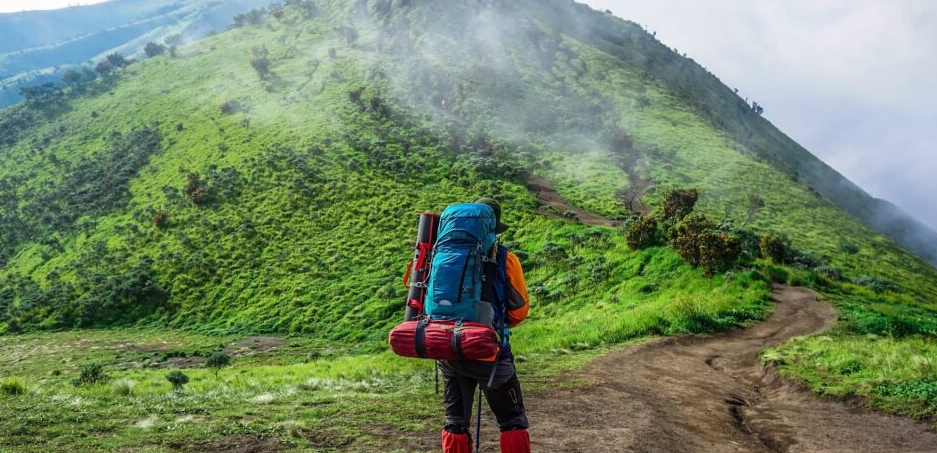 Southeast Asian Backpacking on green trail